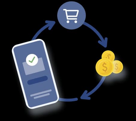 how cashback works illustration