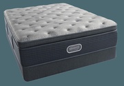 Simmons Beautyrest Silver Charcoal Coast Plush Pillowtop picture