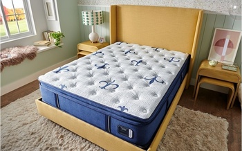 Stearns & Foster Studio Medium Euro Pillow Top