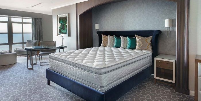 Serta Perfect Sleeper Hotel Sapphire Suite II Euro Top Double Sided