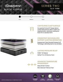 Beautyrest Black Hybrid Series 2 Firm