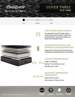 Beautyrest Black Hybrid Series 3 Firm