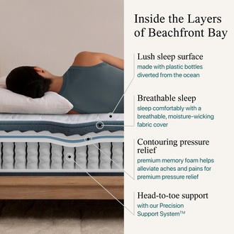 Beautyrest Harmony (Quilted) Beachfront Bay Firm