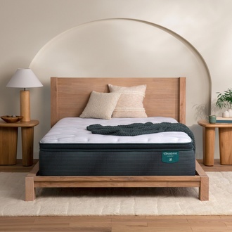 Beautyrest Harmony (Quilted) Cypress Bay Plush Pillow Top