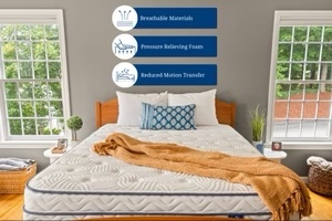 DLX Mattress Premier Hybrid 12"