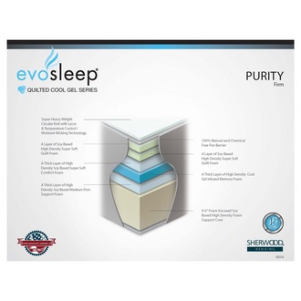 EvoSleep Purity Visco Firm