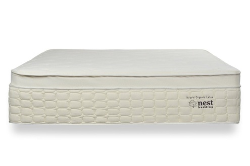 Nest Bedding Organic Latex Hybrid Soft w/Topper