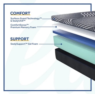 Sealy Posturepedic Plus Foam Albany Soft