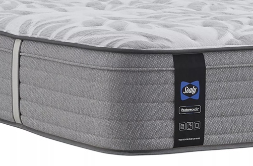 Sealy Posturepedic Silver Pine Firm Faux Euro Top