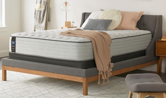 Sealy Posturepedic Summer Rose Firm Faux Euro Top