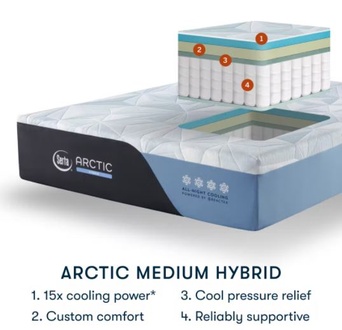 Serta Arctic Medium Hybrid
