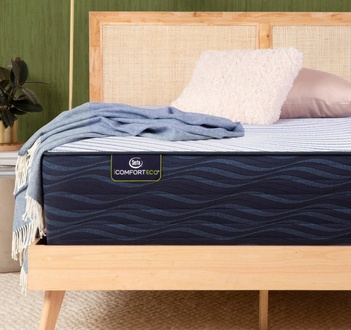 Serta iComfortECO Smooth Hybrid S50UHD Medium