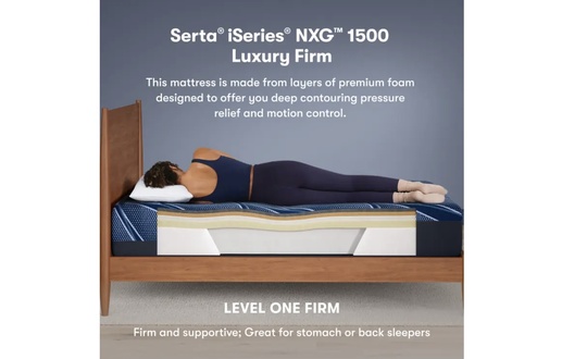 Serta iSeries NXG Foam Level 1 1500 Firm