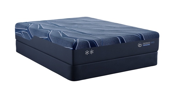 Serta iSeries NXG Foam Level 1 2500 Plush + 9 in foundation