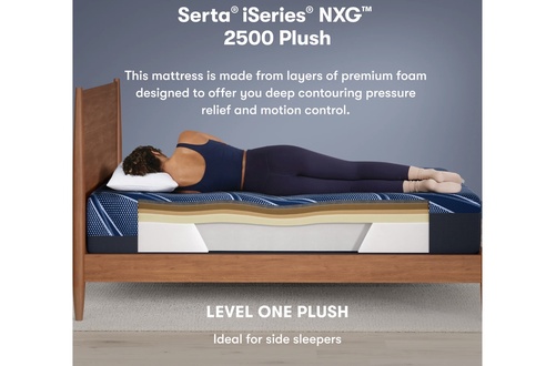 Serta iSeries NXG Foam Level 1 2500 Plush
