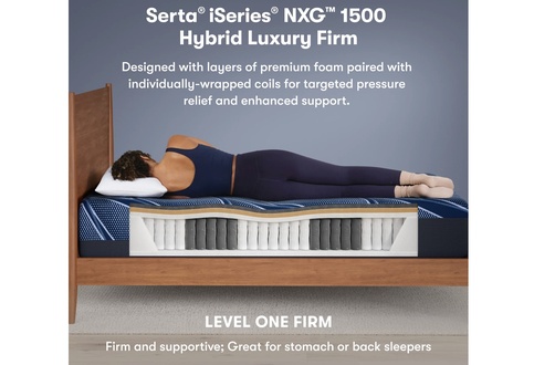 Serta iSeries NXG Hybrid Level 1 1500 Hybrid Firm