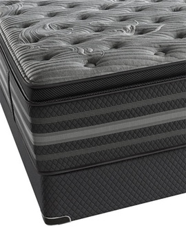 Simmons Beautyrest Black Lillian 18" Luxury Firm Pillowtop