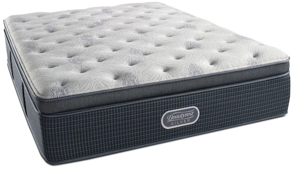 Simmons Beautyrest Silver The Crystal Ridge Plush Pillowtop