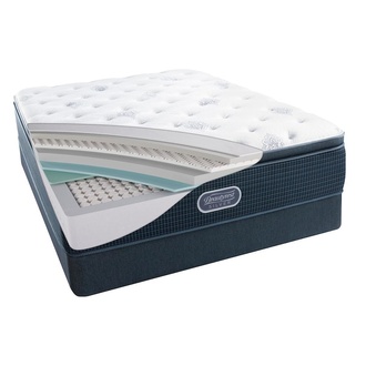 Simmons Beautyrest Silver White Pearl Luxury Firm Pillowtop