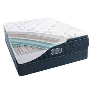 Simmons Beautyrest Silver White Pearl Plush Pillowtop