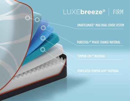 TEMPUR-LUXEbreeze Firm