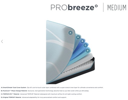 TEMPUR-PRObreeze Medium