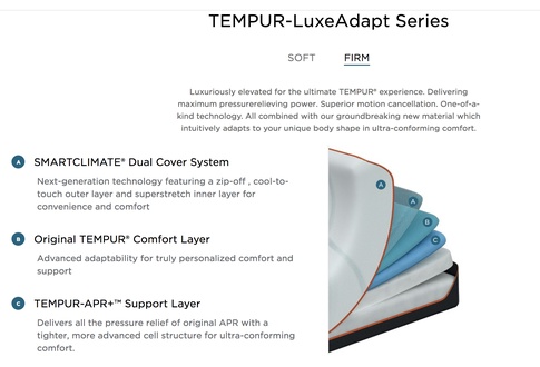 TEMPUR-LuxeAdapt
