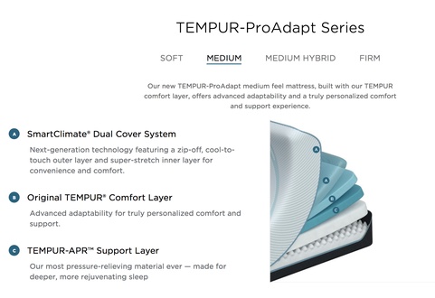 TEMPUR-ProAdapt Medium