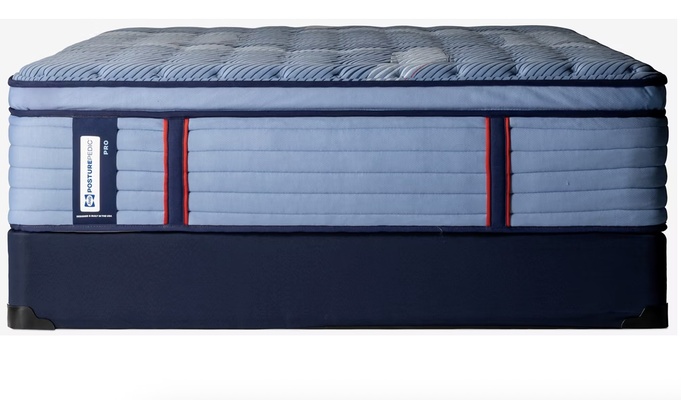 Sealy Posturepedic Pro Spring Dupont II Medium Euro Pillow Top thumbnail