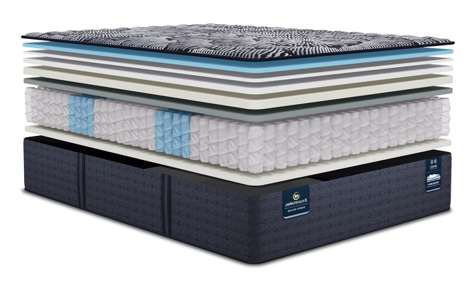 Serta Perfect Sleeper X Quilted Hybrid Level 1 Excelled Extra Firm thumbnail