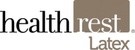 Restonic HealthRest Latex logo