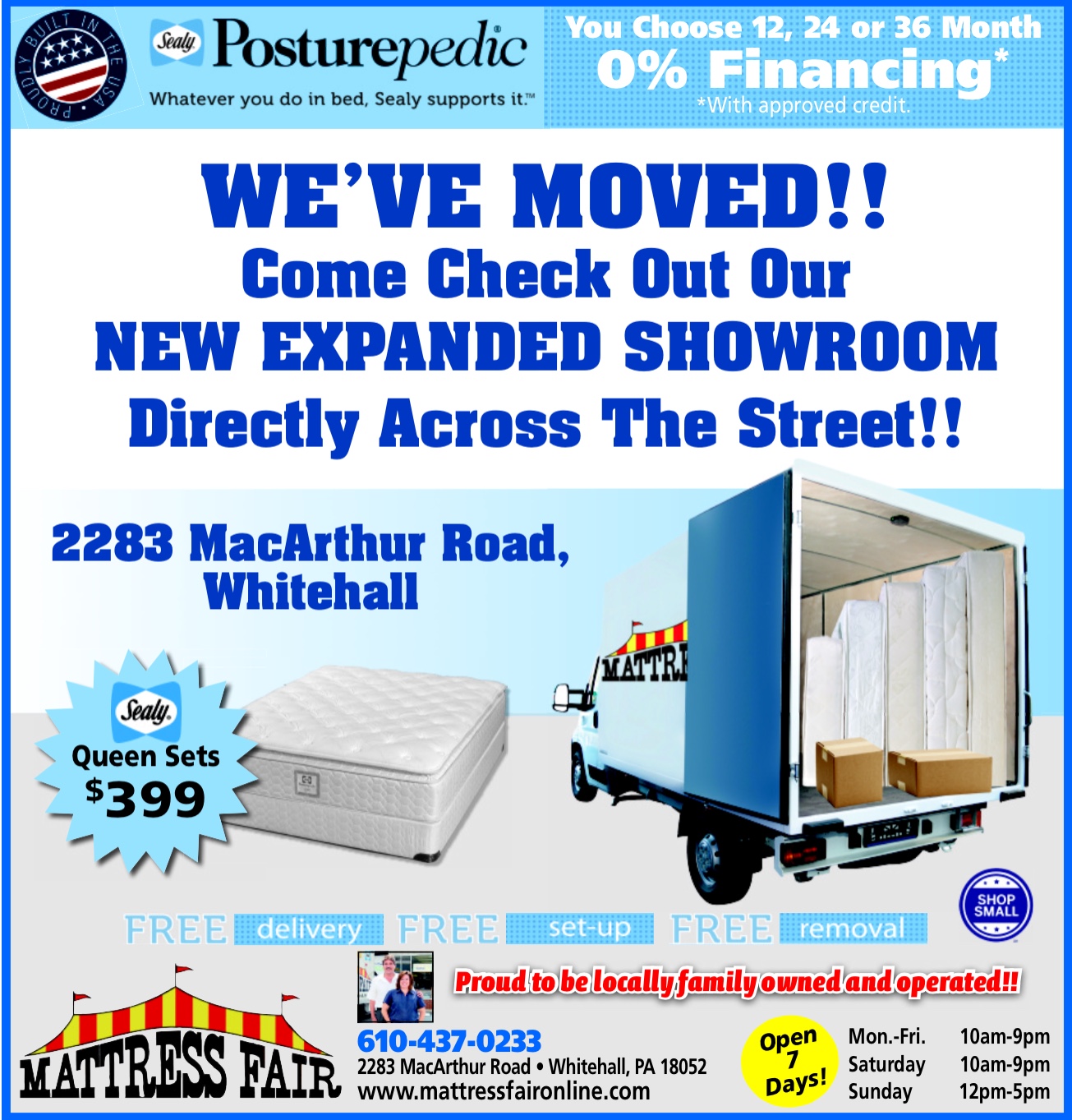 Mattress Fair of Allentown in Whitehall, PA Mattress Store Reviews