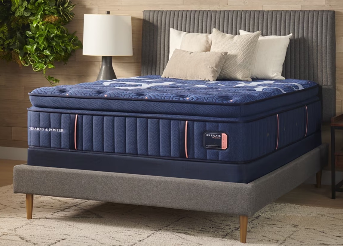 Stearns & Foster Lux Estate Soft Euro Pillow Top Mattress Reviews